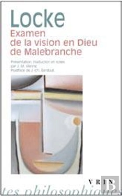 Examen De La Vision En Dieu De Malebranche