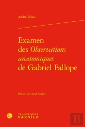 Examen Des Observations Anatomiques De Gabriel Fallope