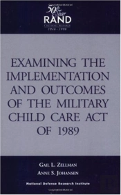 Examining The Implementation And Outcomes Of The Military Child Care Act Of 1989