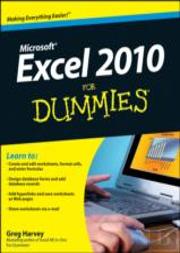 Excel 2010 For Dummies