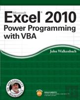 Excel 2010 Power Programming With Vba