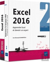 Excel 2016 - Coffret De 2 Livres : Apprendre Excel Et Devenir Un Expert