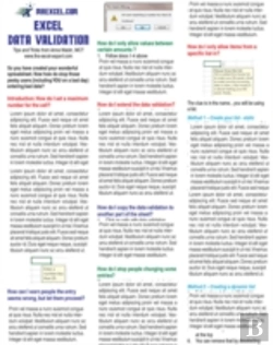 Bertrand.pt - Excel Data Validation Tip Card