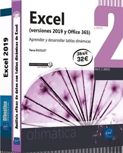 Bertrand.pt - Excel (Versiones 2019 Y Office 365) - Pack De 2 Libros: Aprender