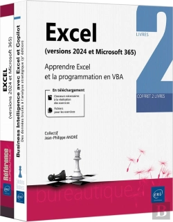 Bertrand.pt - Excel (Versions 2024 Et Microsoft 365) : Apprendre Excel Et La Programmation En Vba