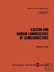 Exciton And Domain Luminescence Of Semiconductors