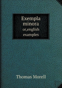 Bertrand.pt - Exempla Minora Or, English Examples