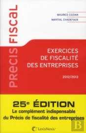 Exercice De Fiscalite Des Entreprises 2012-2013