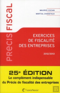 Bertrand.pt - Exercice De Fiscalite Des Entreprises 2012-2013