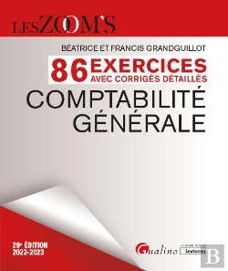 Bertrand.pt - Exercices Avec Corriges Detailles - Comptabilite Generale, 20eme Edition - 85 Exercices Avec Des Cor