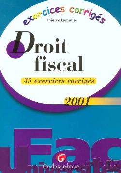 Bertrand.pt - Exercices Coriges De Droit Fiscal 2001