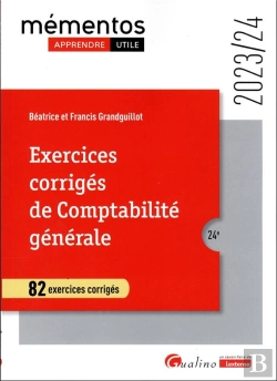 Bertrand.pt - Exercices Corriges De Comptabilite Generale, 24eme Edition - 82 Exercices Corriges