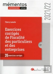 Exercices Corriges De Fiscalite Des Particuliers Et Des Entreprises, 23eme Ed. - 35 Ex.Corriges, Ave