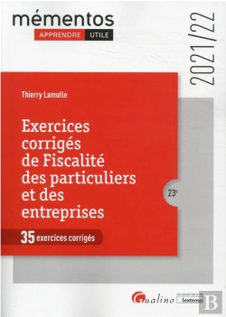 Bertrand.pt - Exercices Corriges De Fiscalite Des Particuliers Et Des Entreprises, 23eme Ed. - 35 Ex.Corriges, Ave