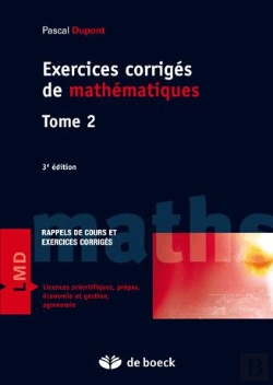 Bertrand.pt - Exercices Corrigés De Mathématiques Tome 2
