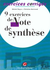 Exercices Corriges De Note De Synthese