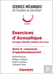Exercices D'Acoustique Tome 2