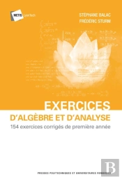 Exercices D'Algebre Et D'Analyse