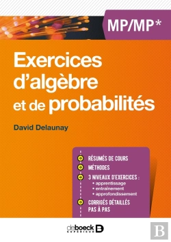 Bertrand.pt - Exercices D'Algèbres Et De Probabilités ; Mp/Mp*