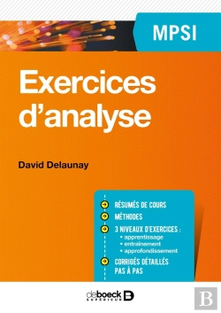 Bertrand.pt - Exercices D'Analyse ; Mpsi