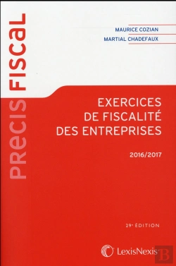 Bertrand.pt - Exercices De Fiscalite Des Entreprises 2016-2017