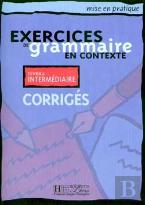 Exercices De Grammaire Niveau 2 ; Corrige