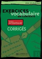 Exercices De Vocabulaire Niveau Intermediaire