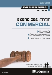 Exercices : Droit Commercial ; Licence, Écoles De Commerce, Examens Du Barreau