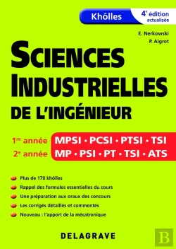 Bertrand.pt - Exercices Et Klolles Sciences Industrielles De L'Ingenieur 2019 Manuel Eleve