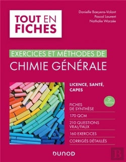 Bertrand.pt - Exercices Et Méthodes De Chimie Générale (3e Édition)