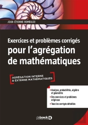 Exercices Et Problèmes Corrigés Pour L'Agrégation De Mathématiques