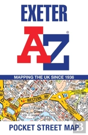 Exeter A-Z Pocket Street Map