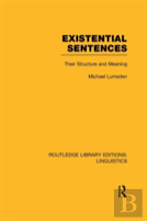Existential Sentences