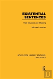 Existential Sentences