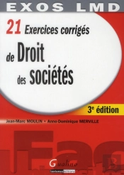Exos Lmd. Droit Des Societes, 3eme Edition