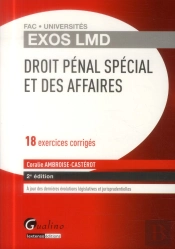 Exos Lmd - Droit Penal Special Et Des Affaires, 2eme Edition