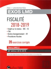 Exos Lmd. Fiscalite - 35 Exercices Corriges - 20eme Edition