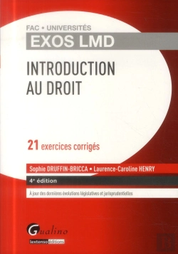 Bertrand.pt - Exos Lmd - Introduction Generale Au Droit, 4eme Edition