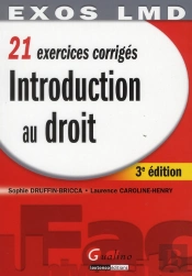 Exos Lmd Introduction Generale Au Droit,3eme Edition