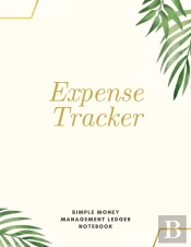 Expense Tracker Simple Money Management Ledger Notebook