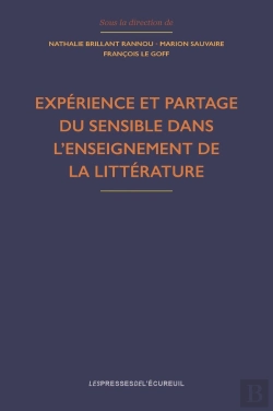 Bertrand.pt - Expérience Et Partage Du Sensible Dans L'Enseignement De La Littérature