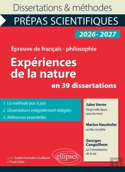 Bertrand.pt - Expériences De La Nature En 39 Dissertations
