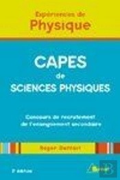 Expériences Physique Capes