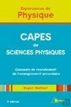 Bertrand.pt - Expériences Physique Capes