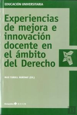 Bertrand.pt - Experiencias De Mejora E Innovaciùn Docente En El Çmbito Del Derecho
