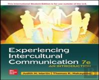 Experiencing Intercultural Communication: An Introduction Ise