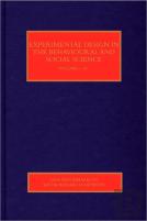 Experimental Design In The Behavioral And Social Sciences