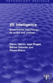 Experimental Psychology Its Scope And Method: Volume Vii