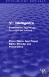 Experimental Psychology Its Scope And Method: Volume Vii (Psychology Revivals)