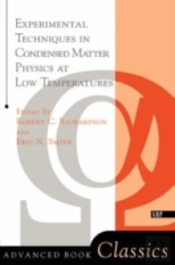 Experimental Techniques In Condensed Matter Physics At Low Temperatures